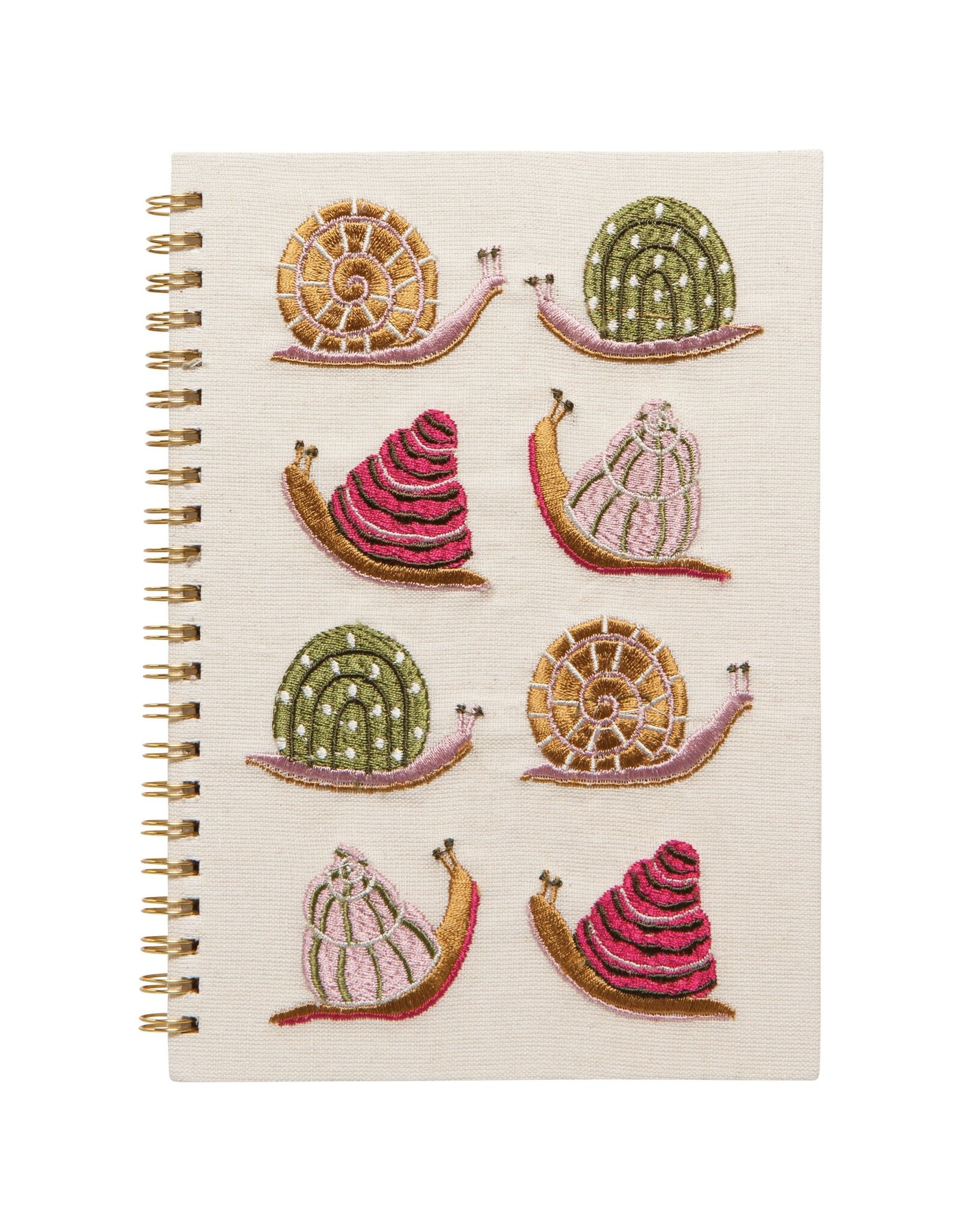 Gardenland Embroidered Notebook