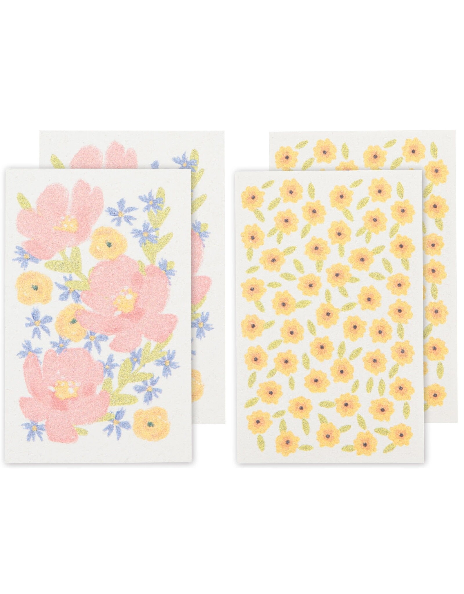 Full Bloom Pop Up Sponges Set/4