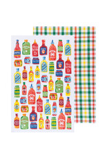 Hot Sauce Tea Towels - Set/2