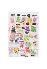 Locally Grown Printed Tea Towel