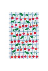 Very Cherry Printed Tea Towel