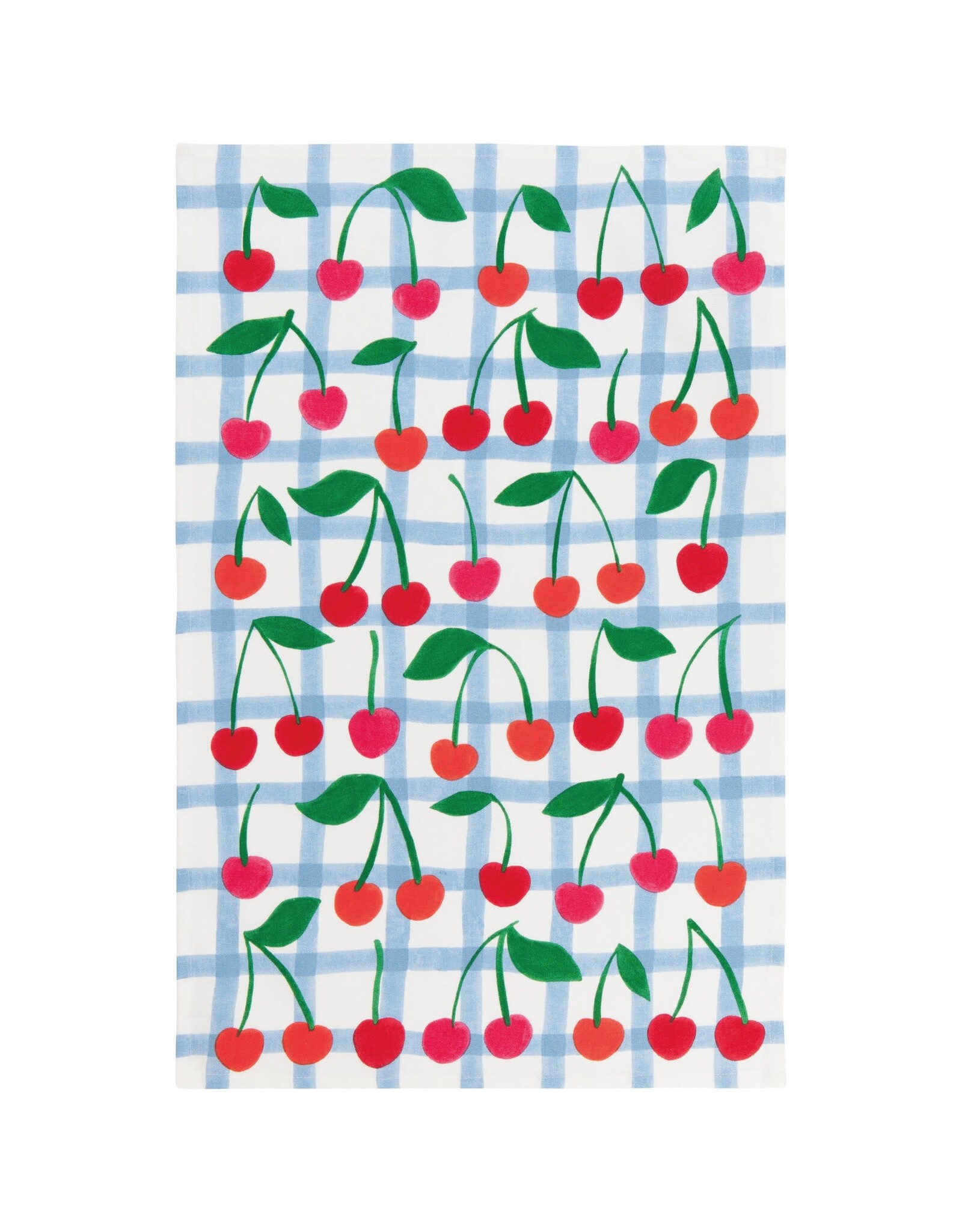 Very Cherry Printed Tea Towel