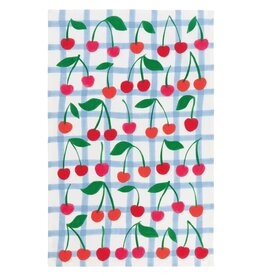 Very Cherry Printed Tea Towel