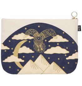 Moonlit Large Zipper Pouch