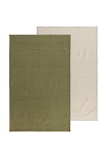 Olive Branch Dash Hand Towels Set/2