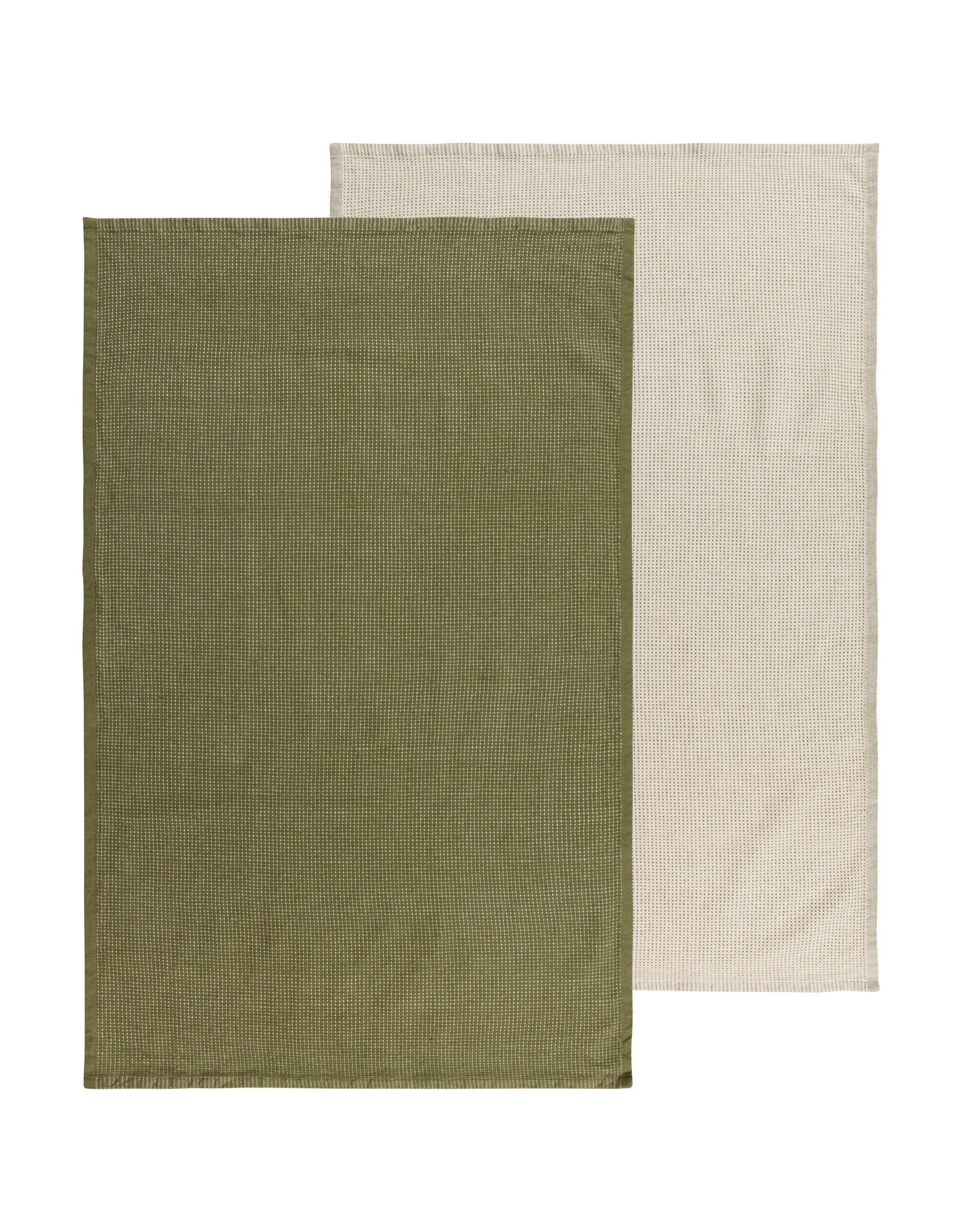 Olive Branch Dash Hand Towels Set/2