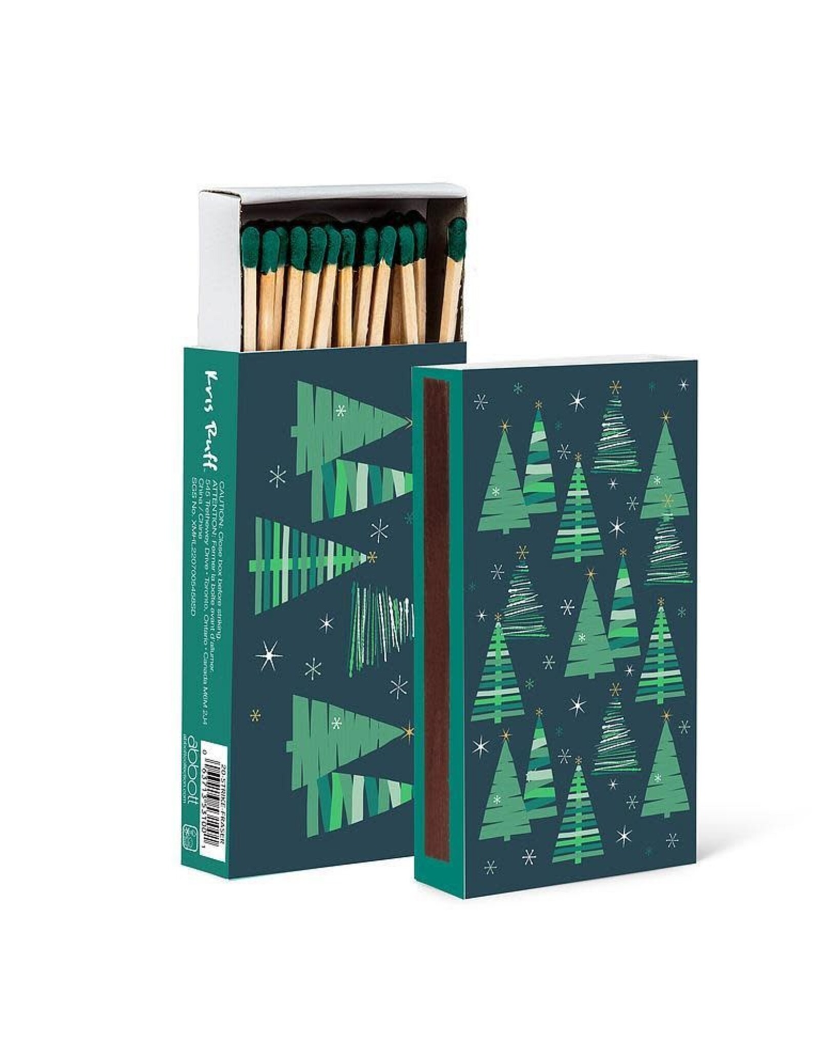 Retro Graphic Tree Matches