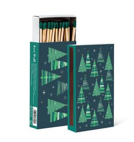 Retro Graphic Tree Matches