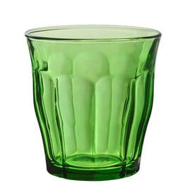 Duralex Picardie Green Glasses - 10 3/8oz - Set of 6