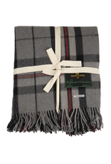 Patrick King Woollen Co. PK Highland Wool Throw - Thompson Grey