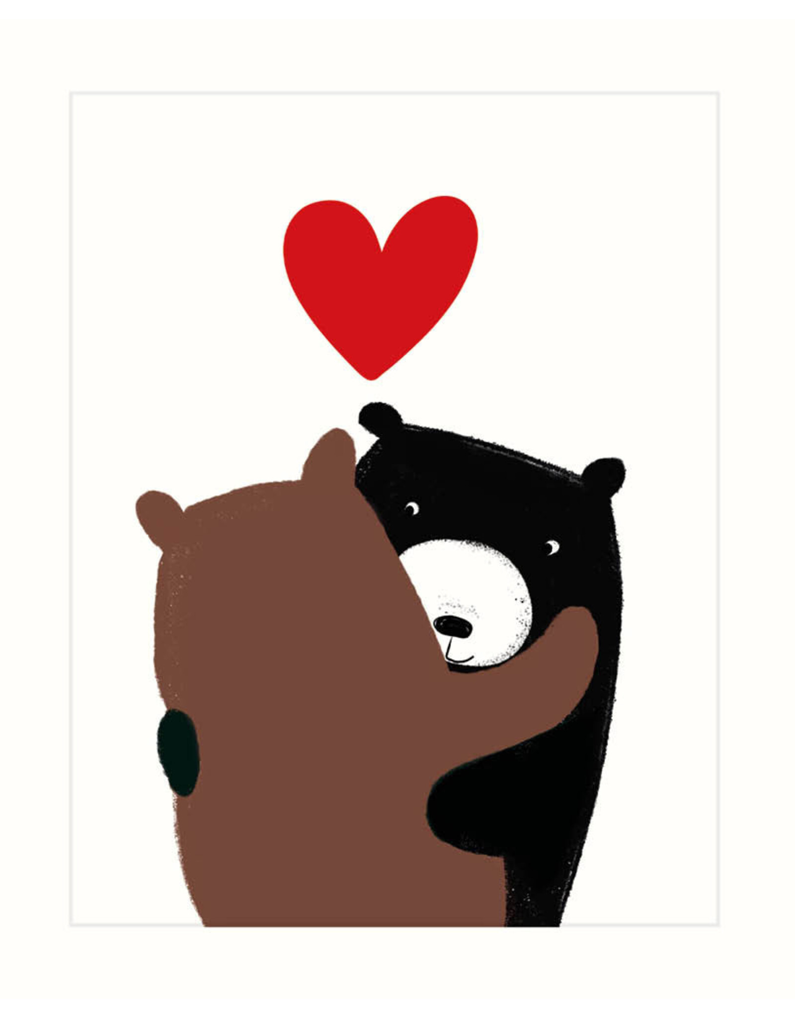 Valentine's Day - Bears Hugging