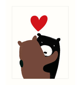 Valentine's Day - Bears Hugging