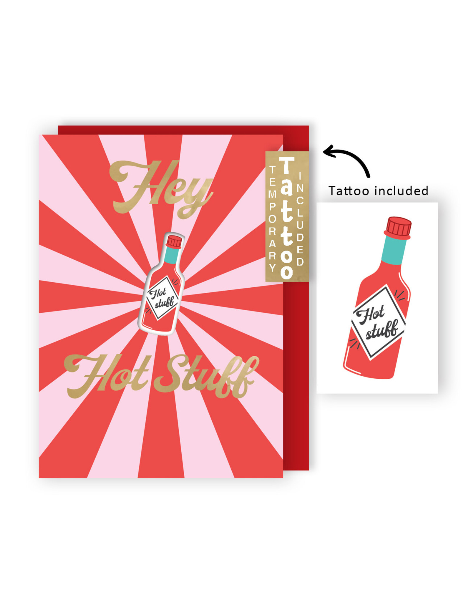 Valentine's Day - Hot Stuff w Tattoo