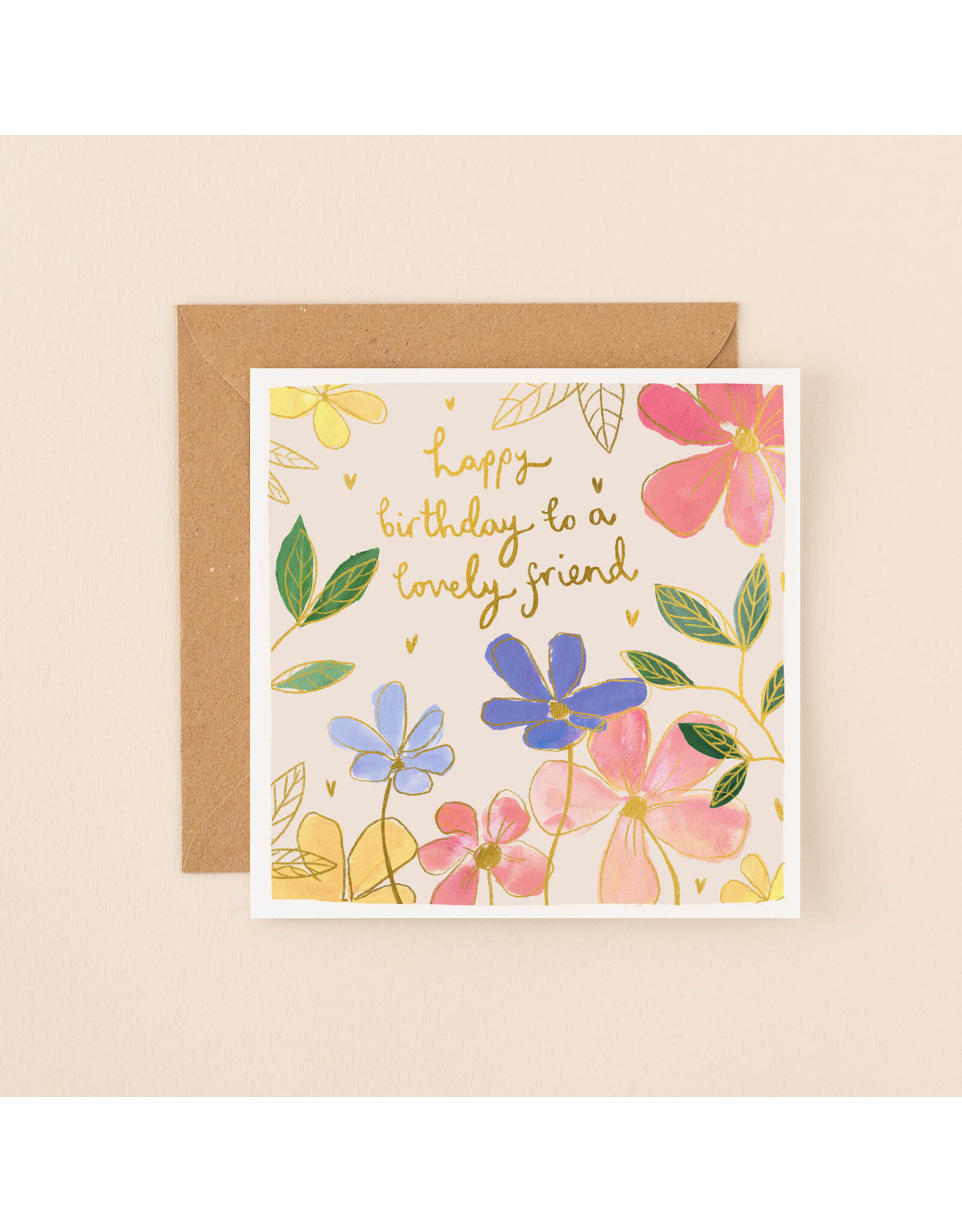 Birthday - Rainbow Flowers