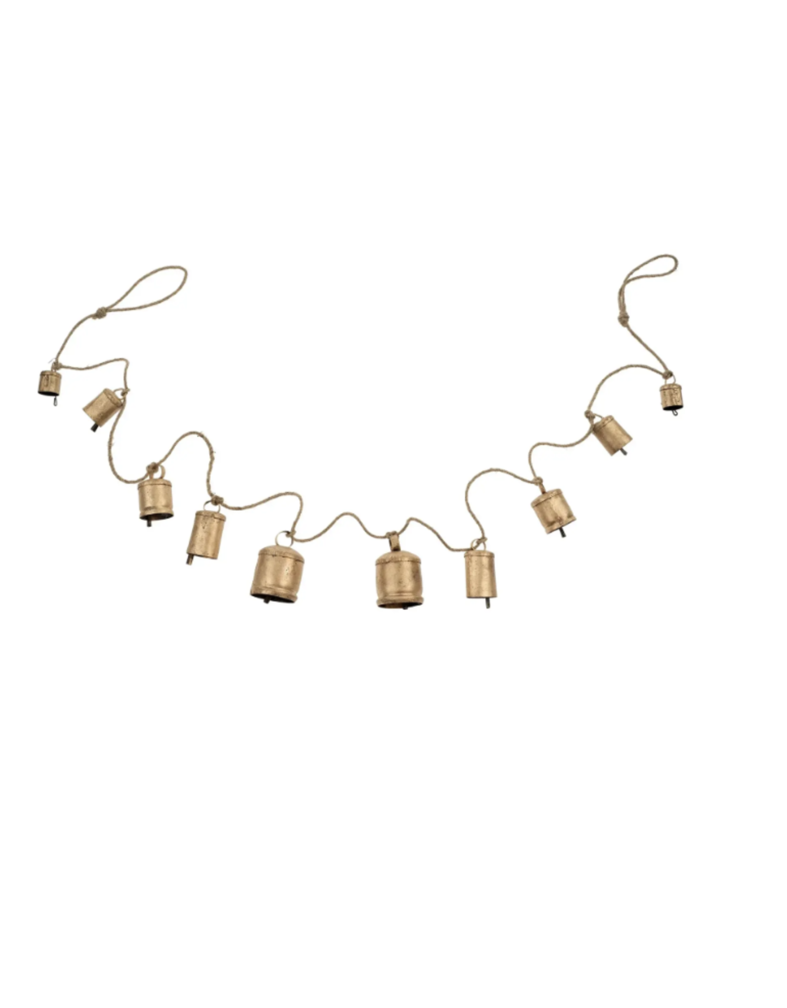 Rustic Bell Garland - Small - 71"