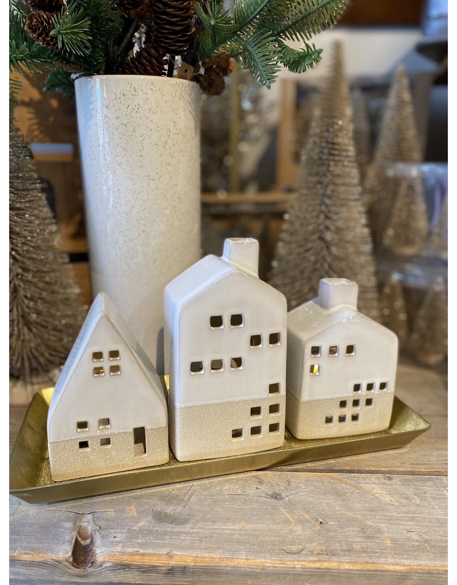 Ceramic Tealight House