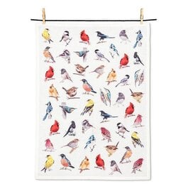 North American Birds Tea Towel