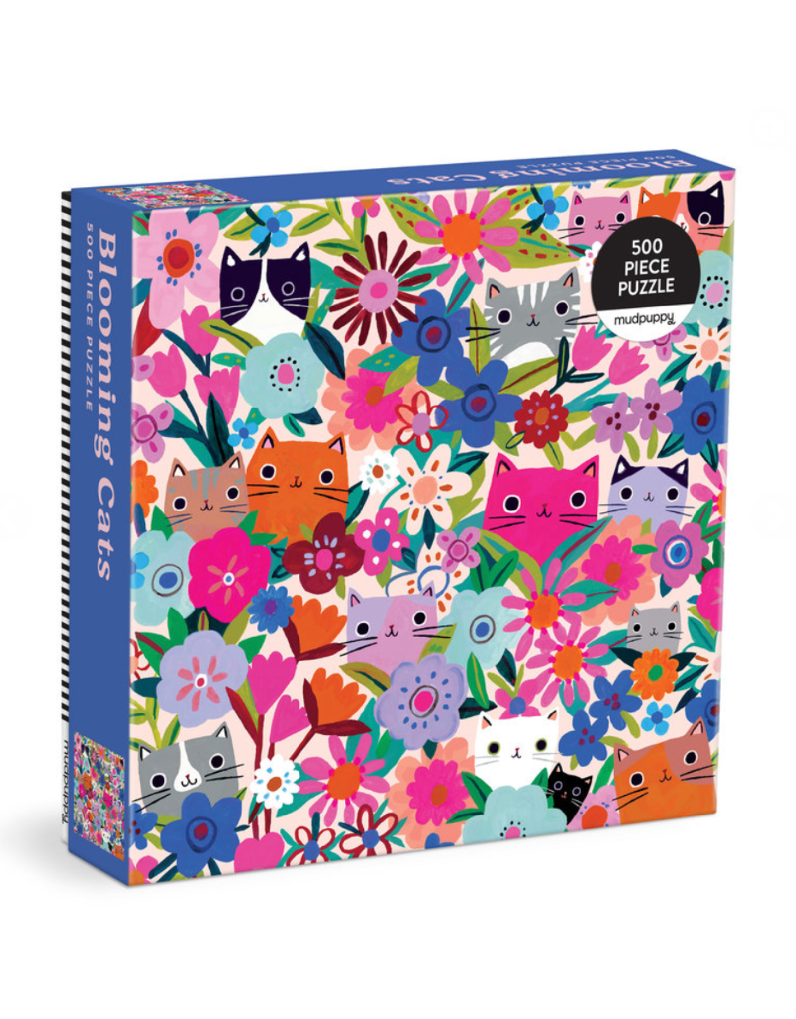 Blooming Cats 500 Piece Puzzle