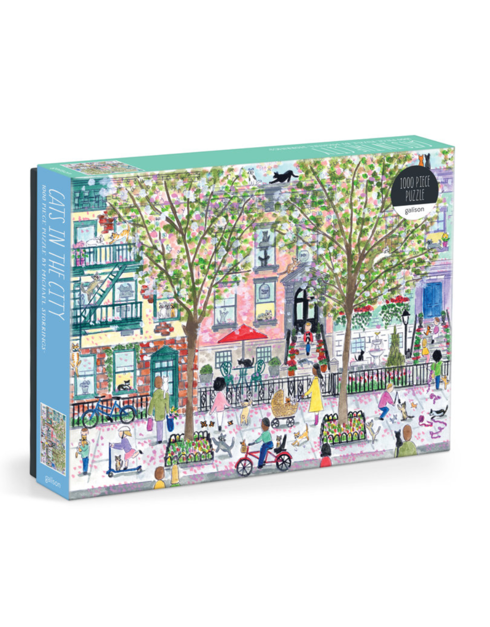 Cats In The City 1000 Piece Puzzle
