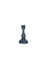 Old Country Design Bella Pressed Glass Candle Holder-