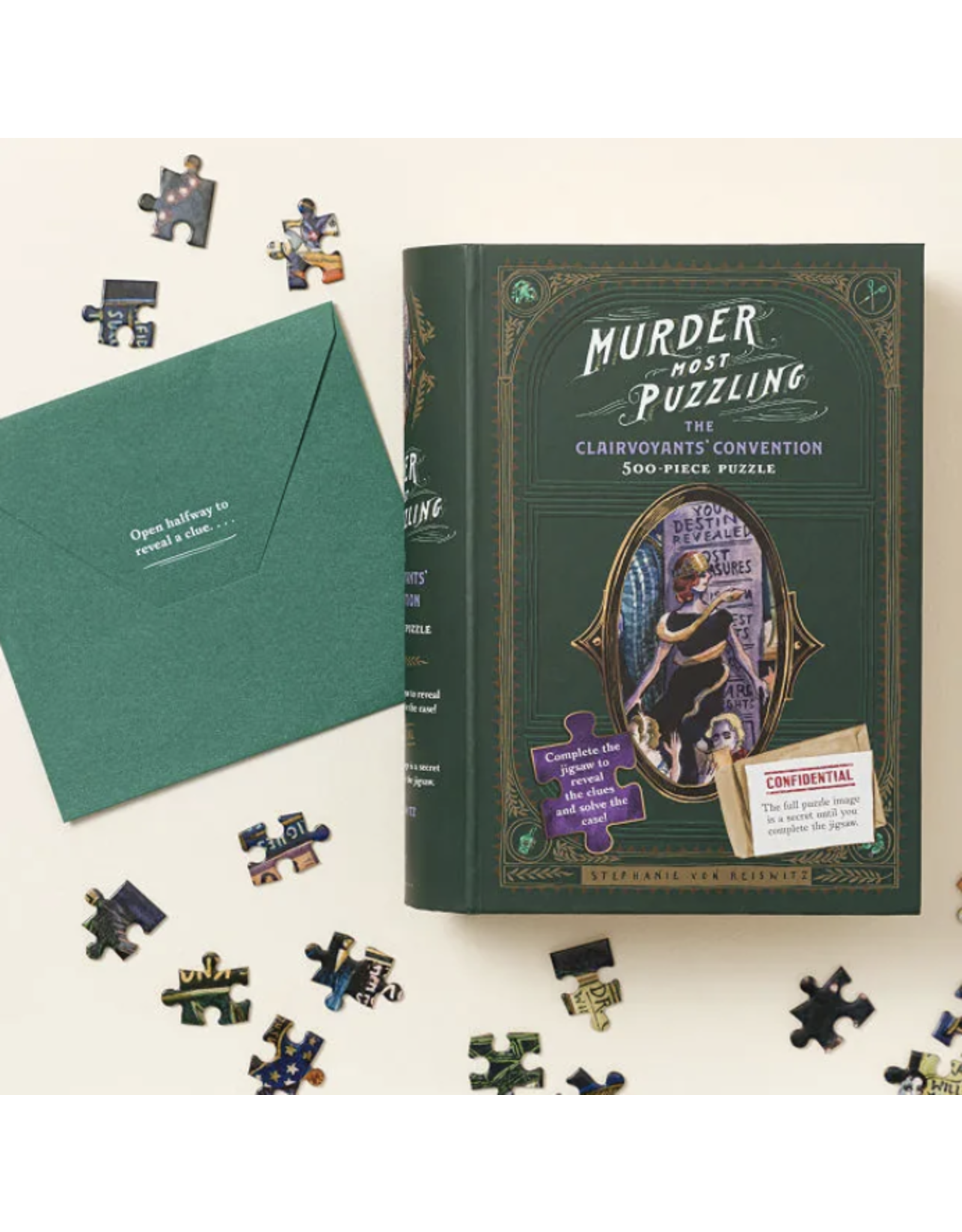 Murder Most Puzzling - The Clairvoyants' Convention 500 Piece Puzzle