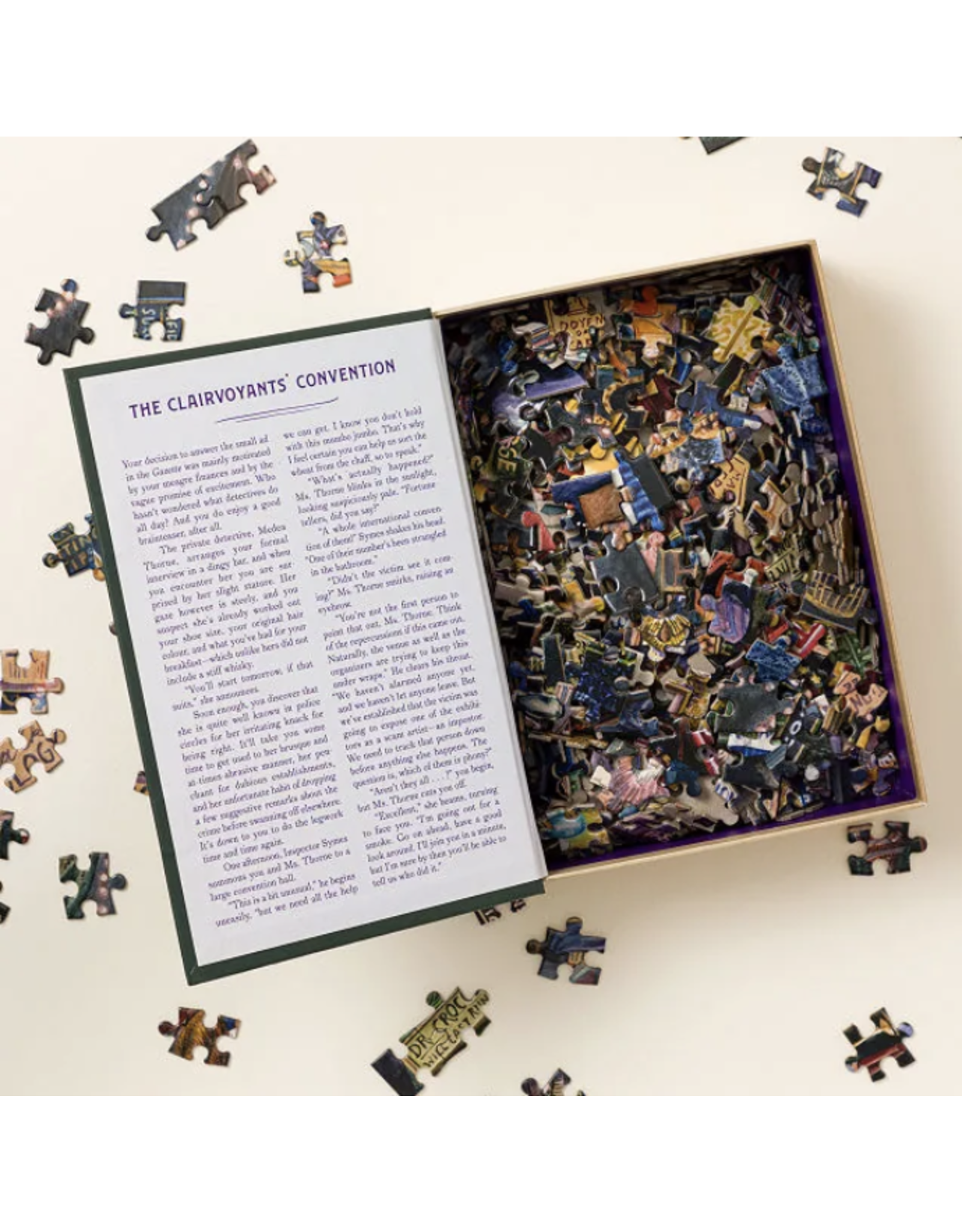 Murder Most Puzzling - The Clairvoyants' Convention 500 Piece Puzzle