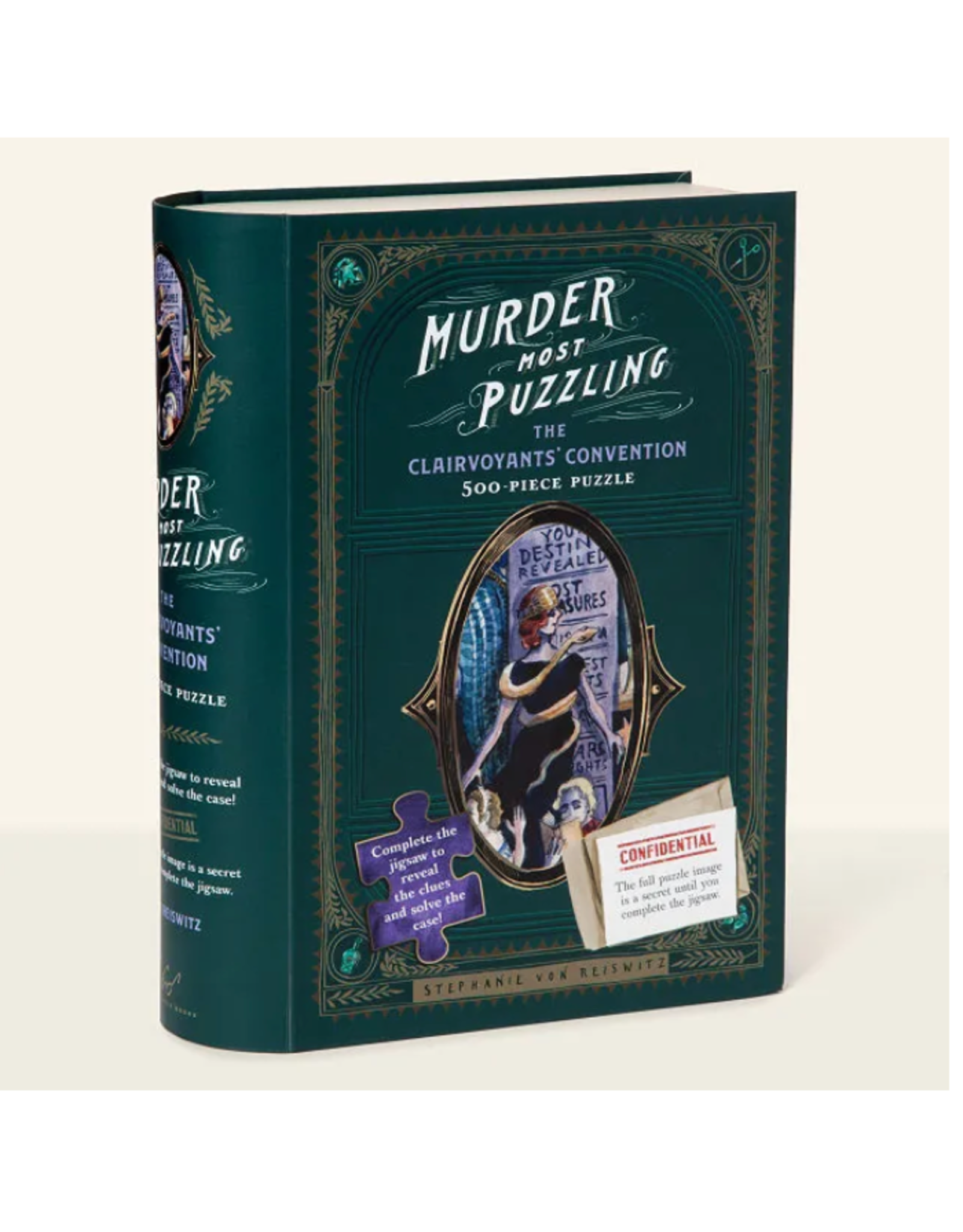 Murder Most Puzzling - The Clairvoyants' Convention 500 Piece Puzzle