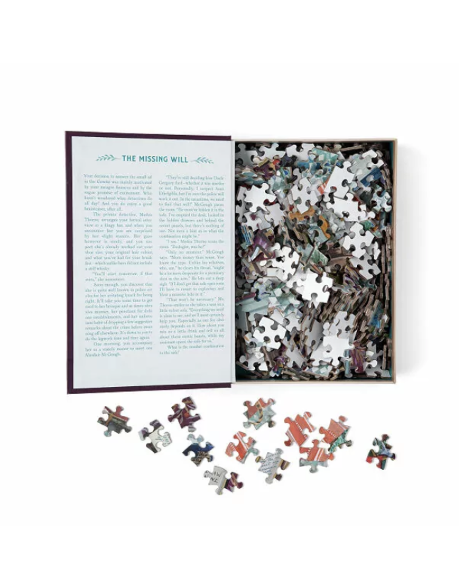 Murder Most Puzzling - The Missing Will 500 Piece Puzzle