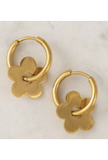 Petal Earrings - Gold
