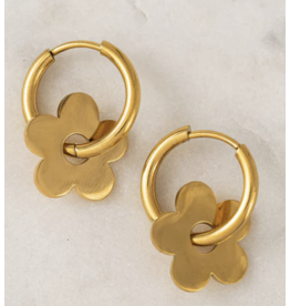 Petal Earrings - Gold