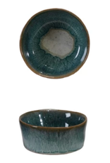 3" Round Reactive Glaze Stoneware Dish