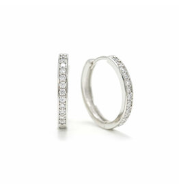 Evie 20mm Hoops - Silver