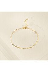 Paperclip Bracelet - Gold