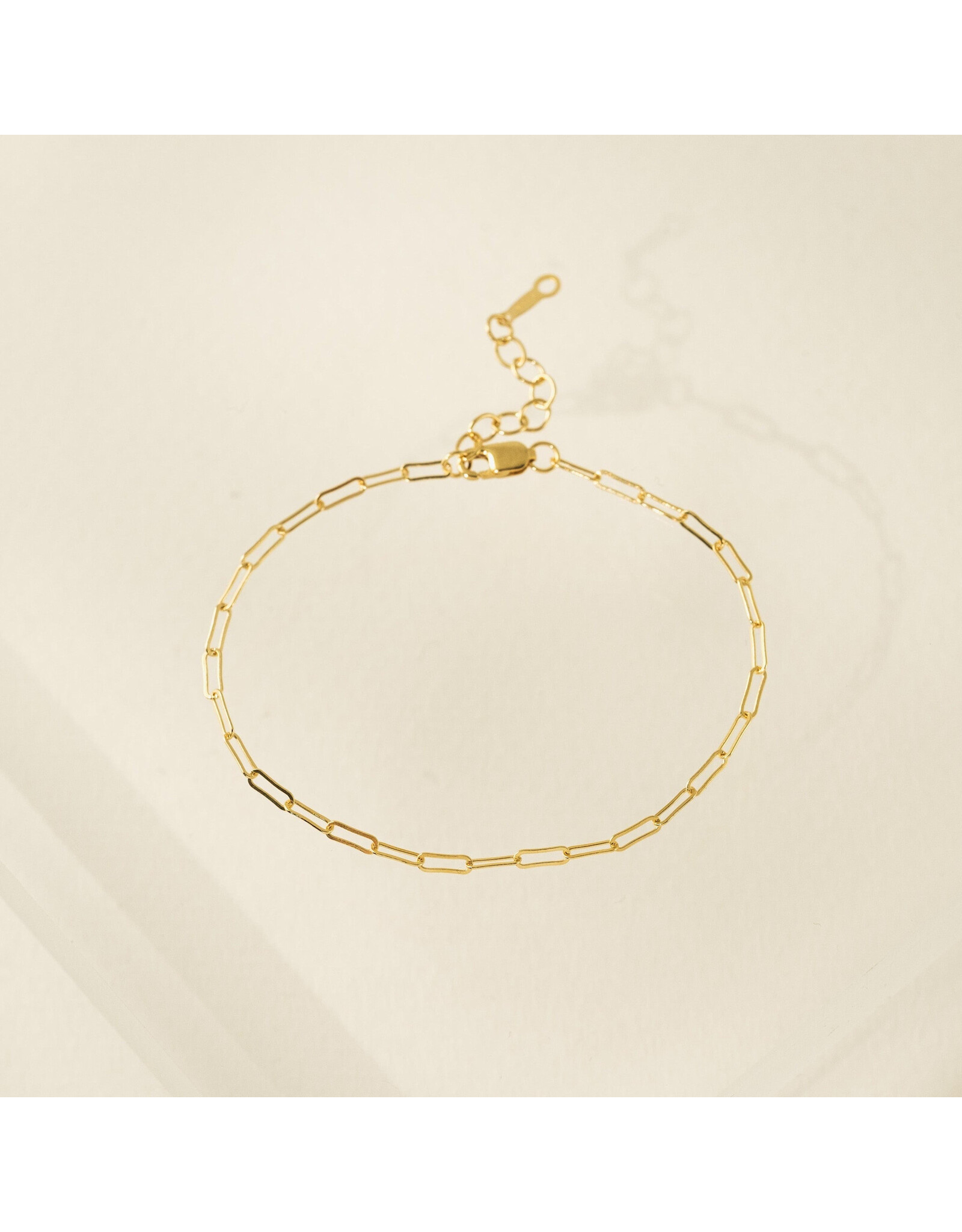Paperclip Bracelet - Gold