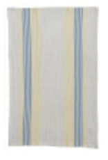 Woven Cotton Tea Towel w/ Stripes