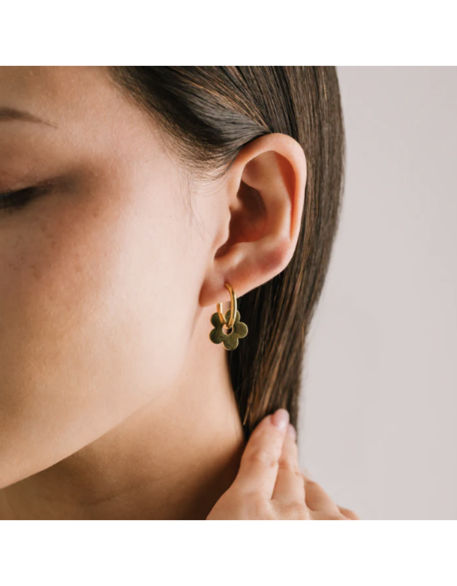 Petal Earrings - Gold