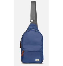 Ori London Willesden B Large Recycled Nylon Crossbody Bag-Burnt Blue