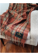 Patrick King Woollen Co. PK Highland Wool Throw - Royal Stewart Antique