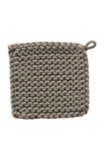 Square Cotton Crocheted Pot Holder