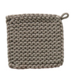 Square Cotton Crocheted Pot Holder