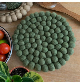 Felt Trivet - Olive