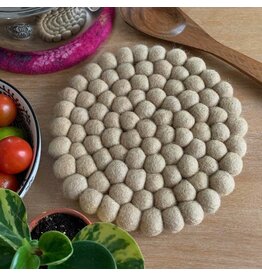 Felt Trivet - Beige