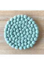 Felt Trivet - Pastel Green