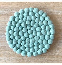 Felt Trivet - Pastel Green