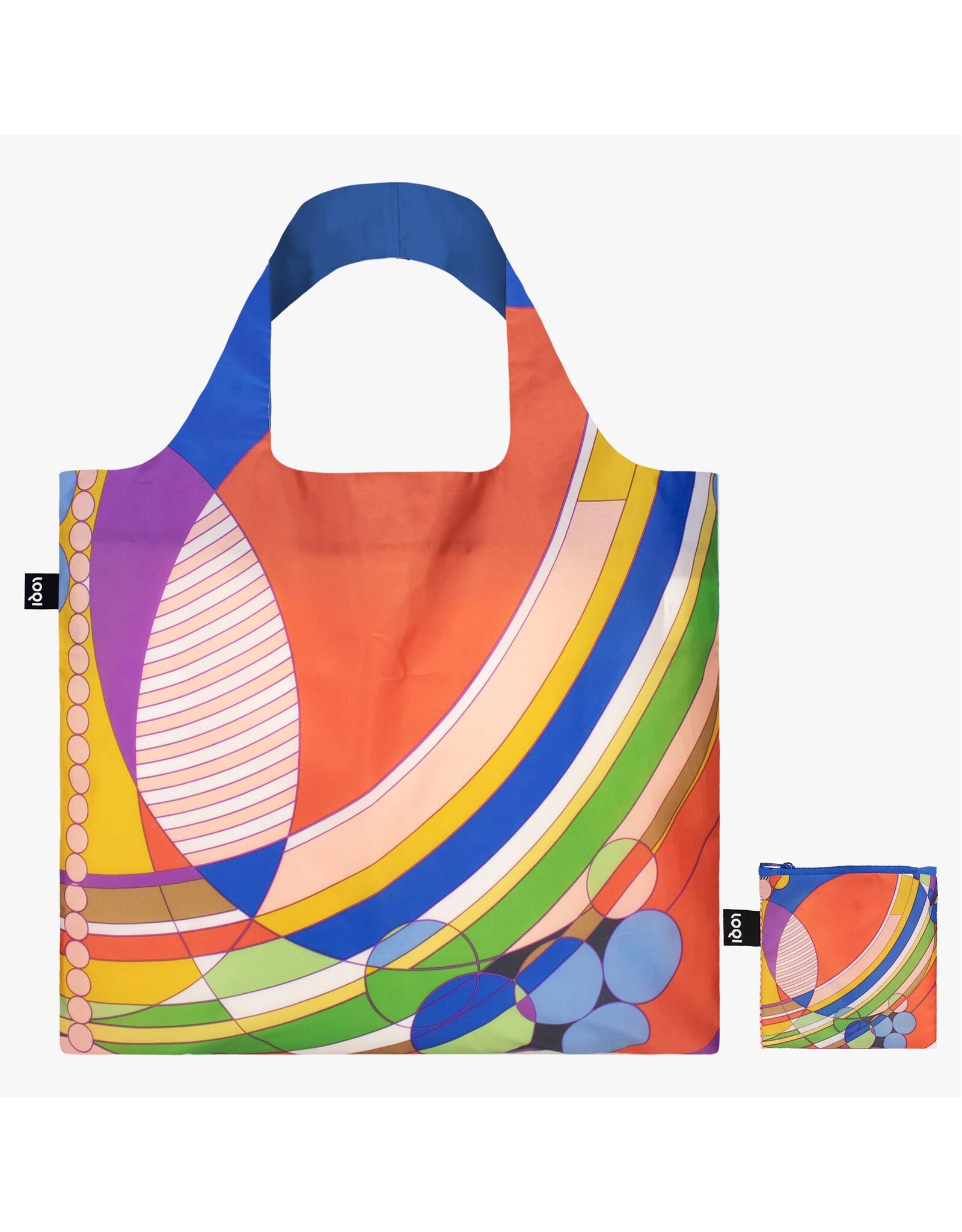 Loqi Packable Tote Bag - March Balloons