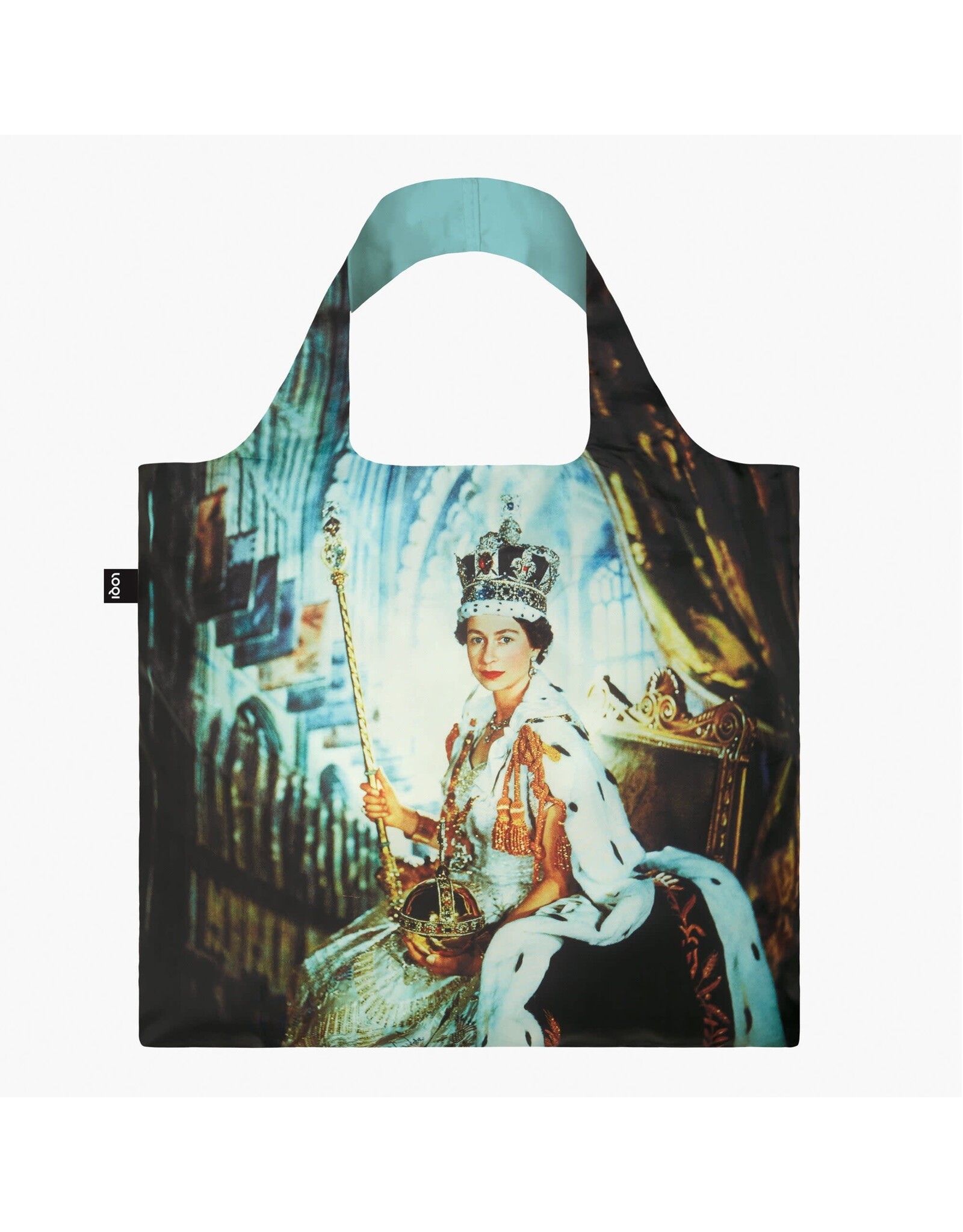 Loqi Packable Tote Bag  -  Queen Elizabeth