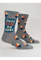 Men's Sassy Socks - Resting My Eyes