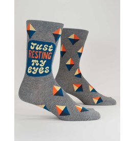 BQ Men's Sassy Socks - Resting My Eyes
