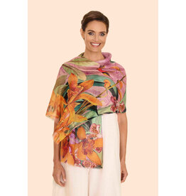 Powder Design Linen/Cotton Scarf - Botany Bliss Lavender