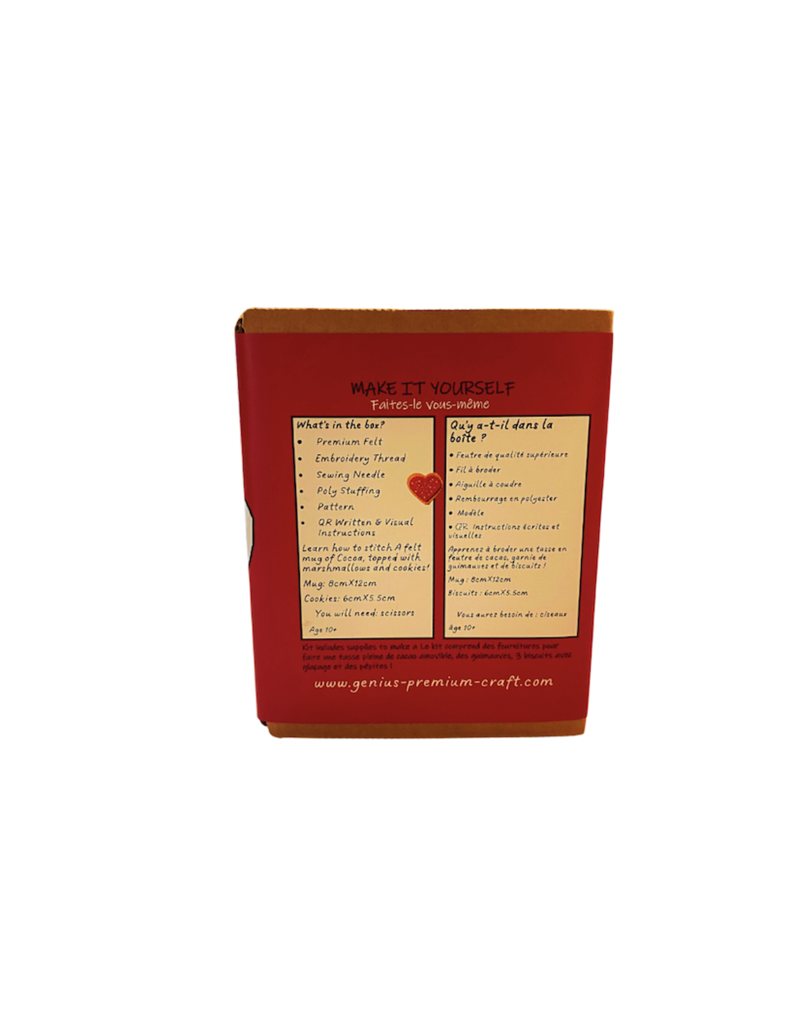 Genius Premium Craft Cocoa and Cookies - Sewing Kit